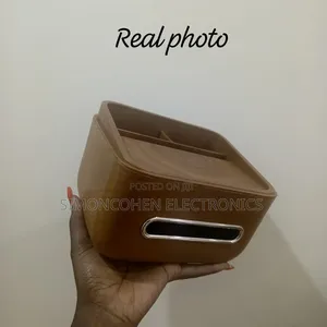 Multifunctional Wood Grain Tissue Holder Storage