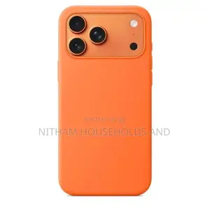 Apple iPhone 17 Pro Silicone Case With Magsafe - Orange
