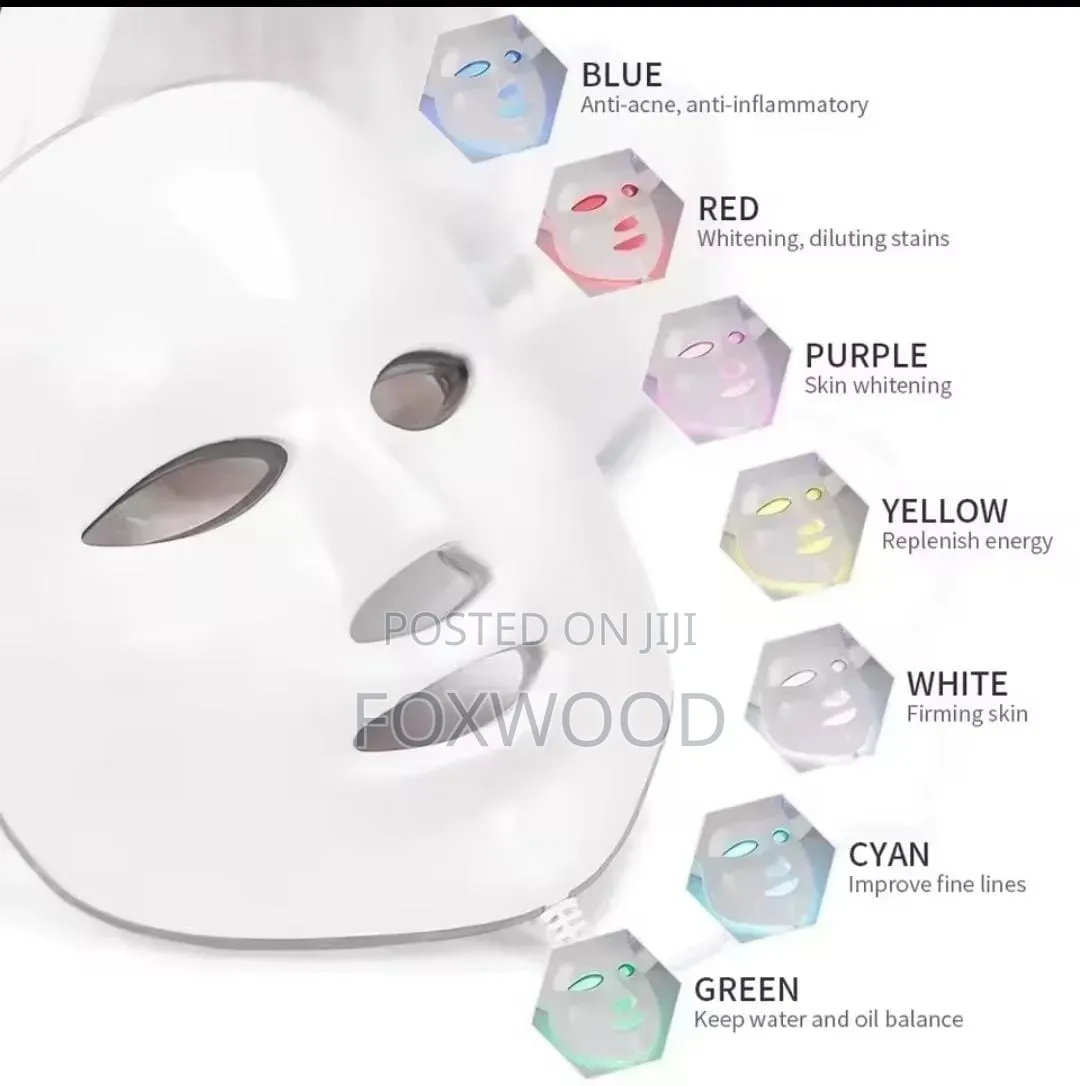 Rechargeable Wireless Face Beauty Mask