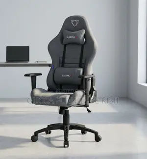 Gaming Chair; The Gray Fabric Gaming Chair