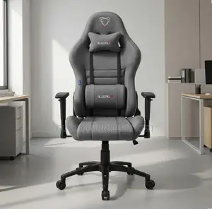 Gaming Chair; The Gray Fabric Gaming Chair