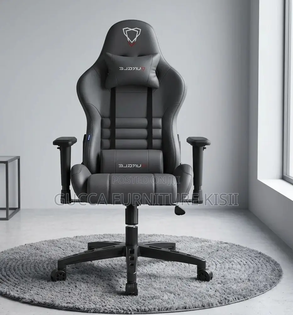 Gaming Chair; The Gray Fabric Gaming Chair