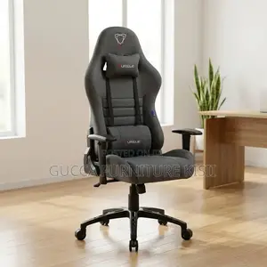 Gaming Chair; The Gray Fabric Gaming Chair