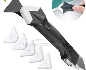 Caulking Caulk Remover Tool 3 in 1 Silicone Glass Glue Angle Sealant