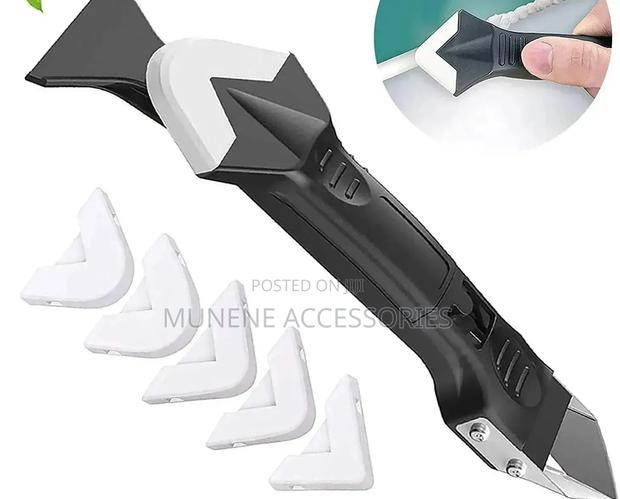 Caulking Caulk Remover Tool 3 in 1 Silicone Glass Glue Angle Sealant