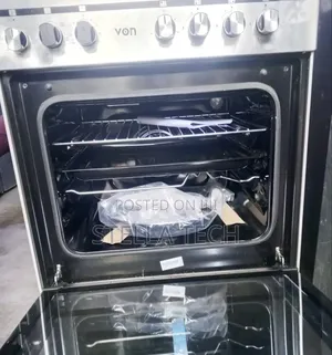 60*60 VON Cooker 3 Gas + 1 Electric Standing Cooker