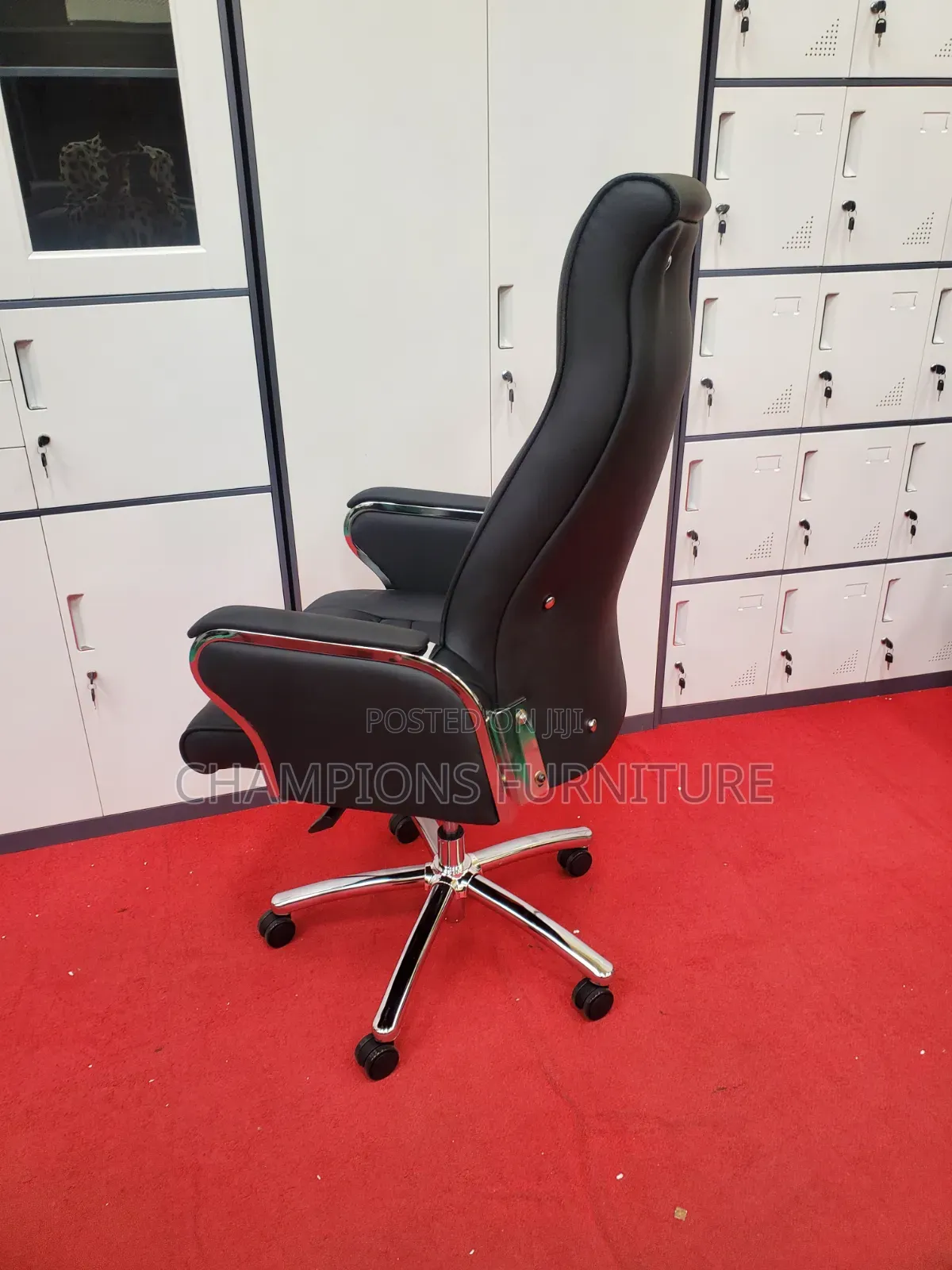Black Luxe Executive Office Chair