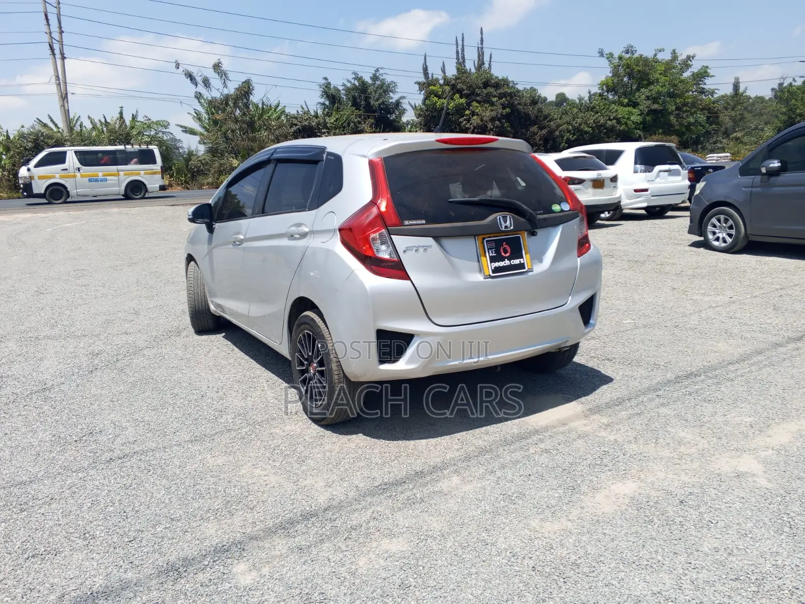 Honda Fit 2014 Silver