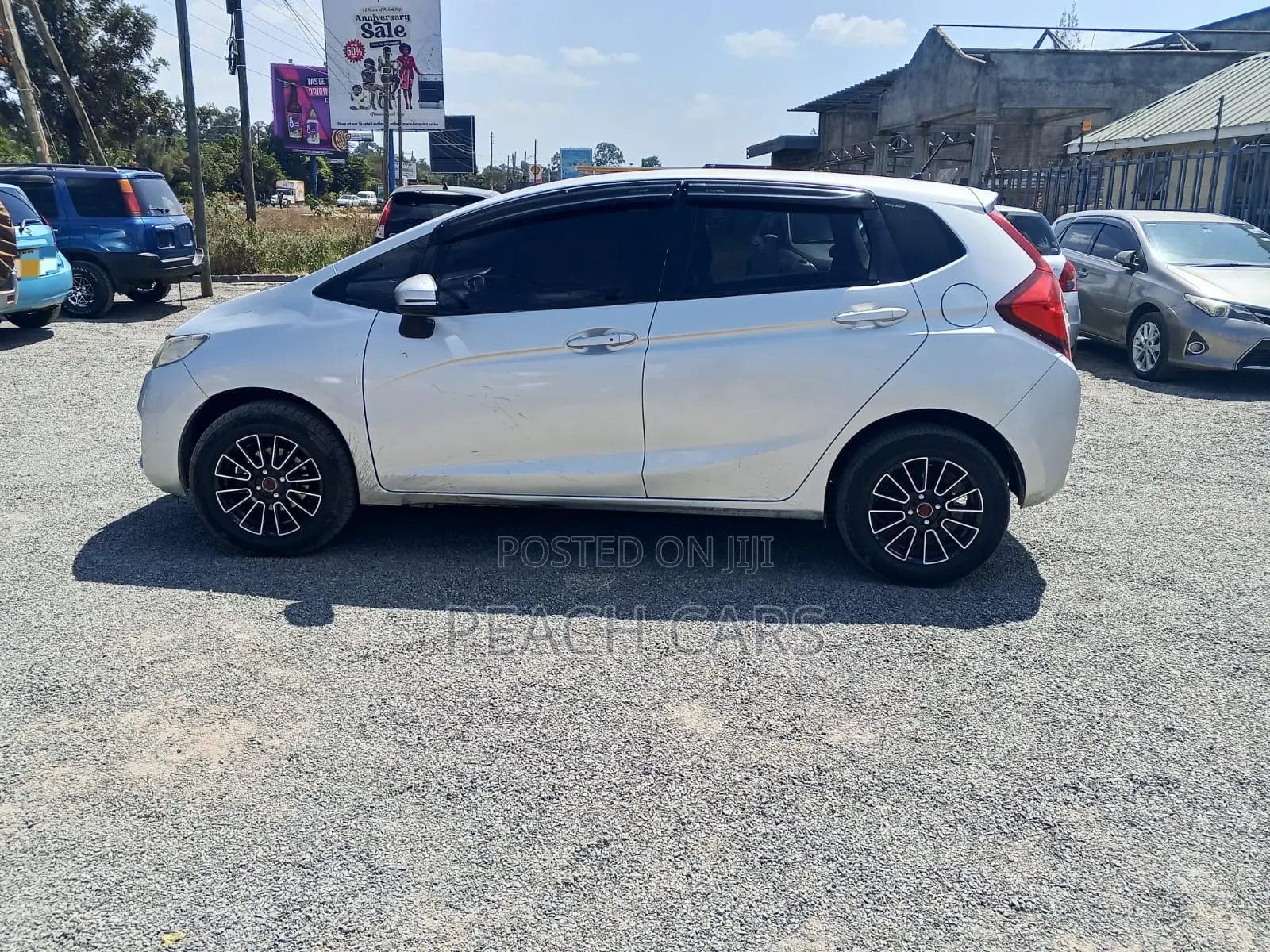 Honda Fit 2014 Silver