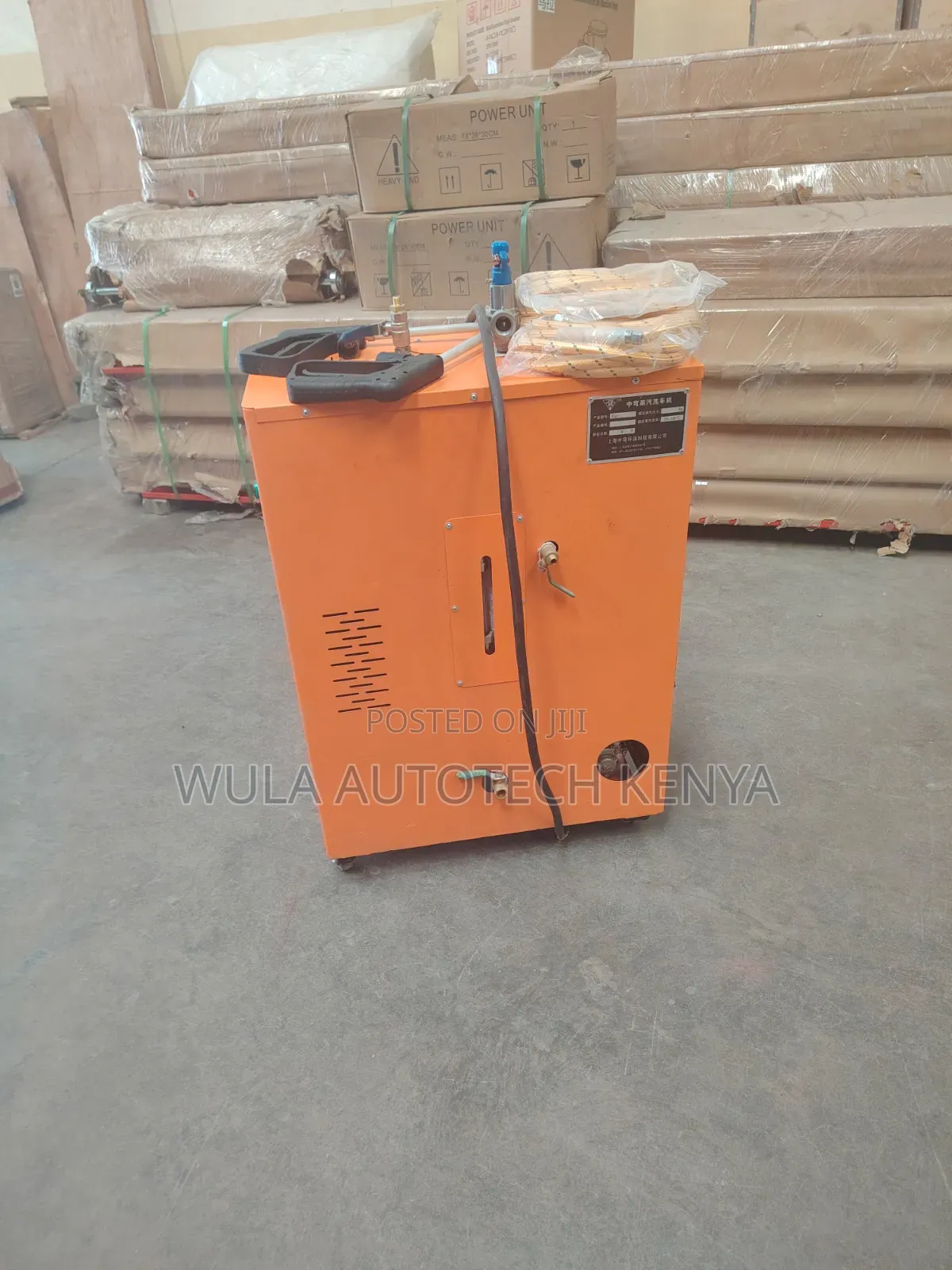 Engine Bays and Automotive Components Steam Cleaning Machine