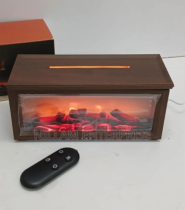 Remote Controlled Fireplace Decorative Humidifier