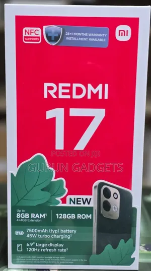 New Xiaomi Redmi 17 256 GB
