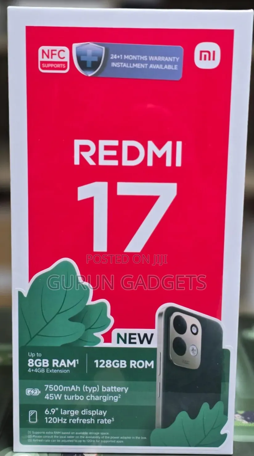 New Xiaomi Redmi 17 256 GB