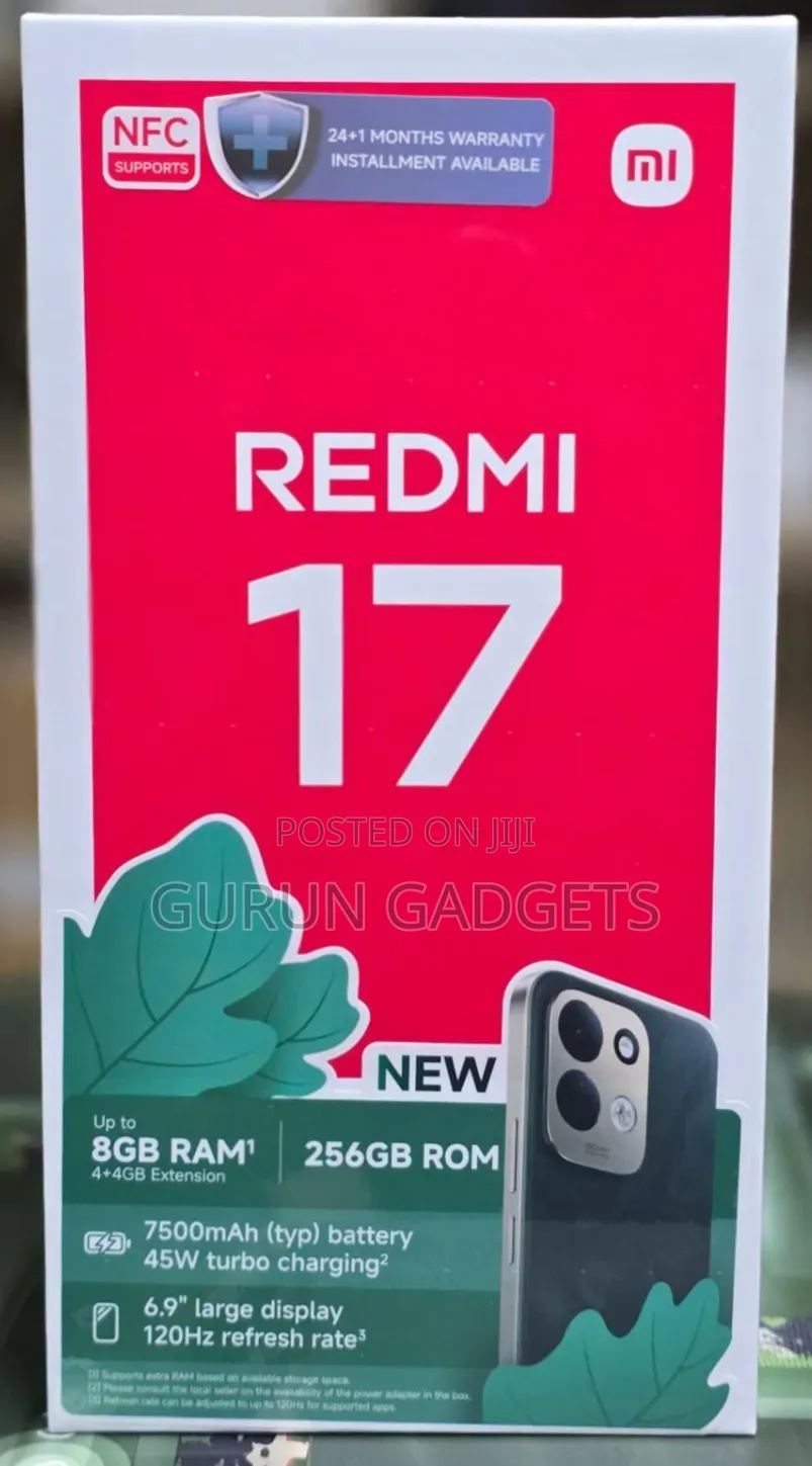 New Xiaomi Redmi 17 256 GB