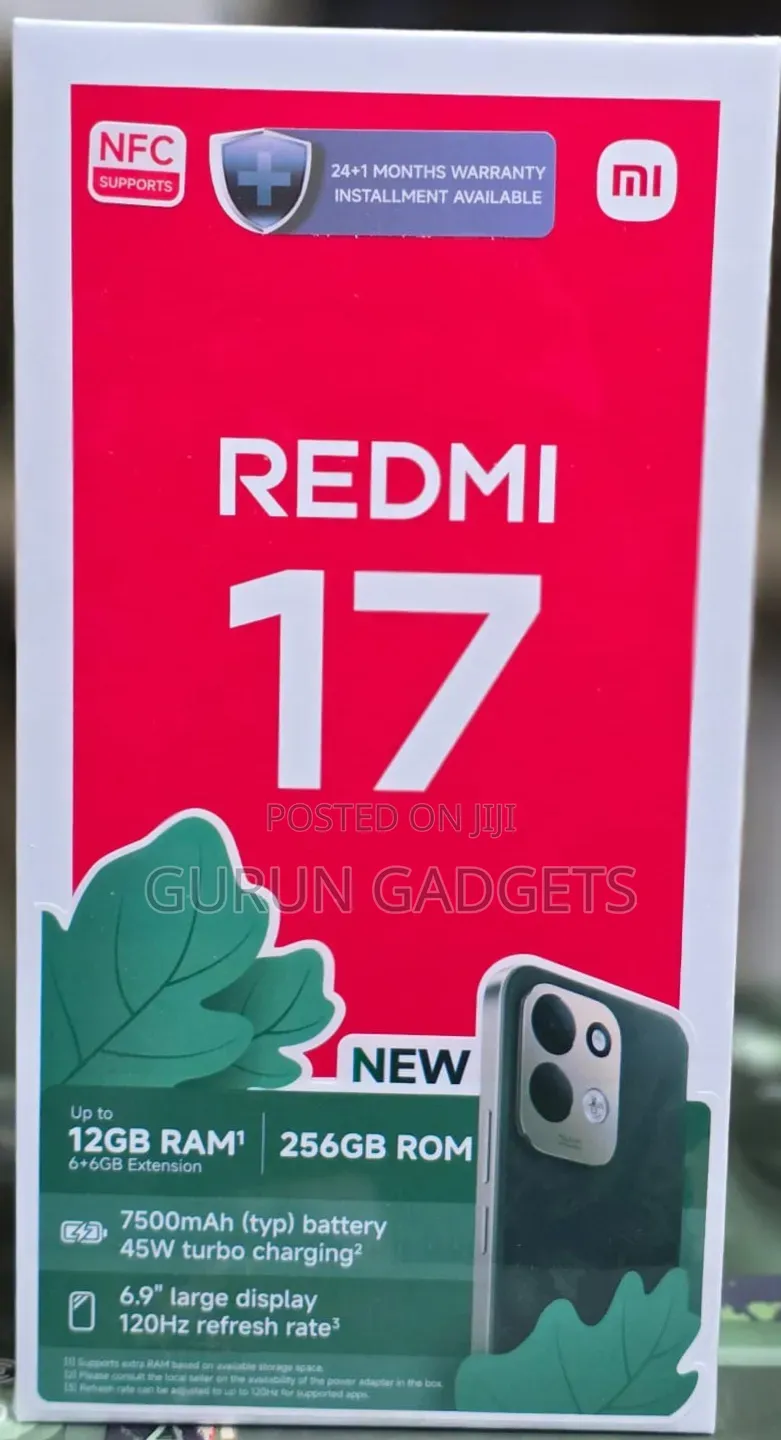 New Xiaomi Redmi 17 256 GB