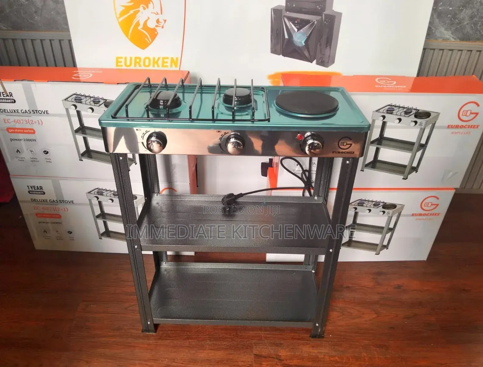 Eurochef Deluxe Gas Stove
