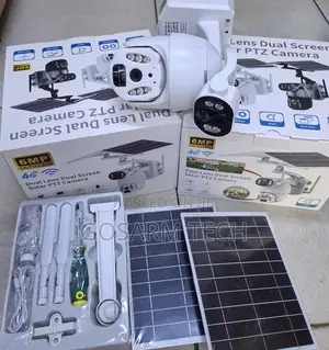 6MP UBox 4G Solar Camera With Dual Lens, Human Detection Two-Way Talk