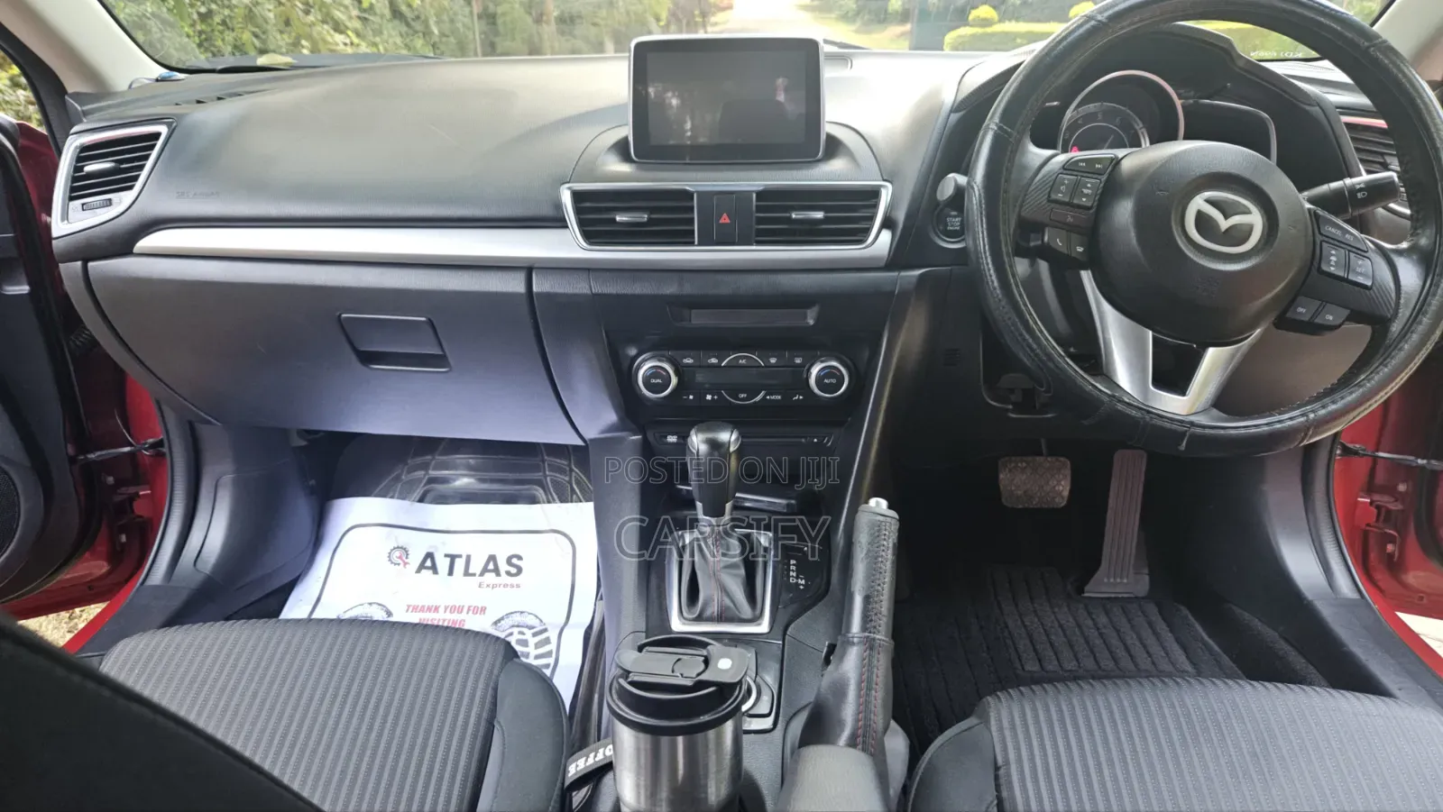 Mazda Axela 2015 Maroon