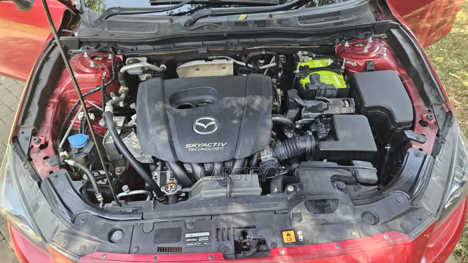 Mazda Axela 2015 Maroon