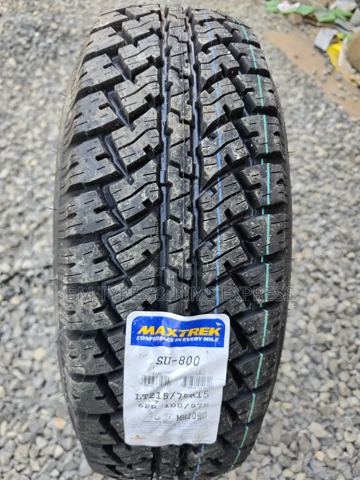 215 /75 R15 Maxtrek Tyres (ALL TERRAIN)