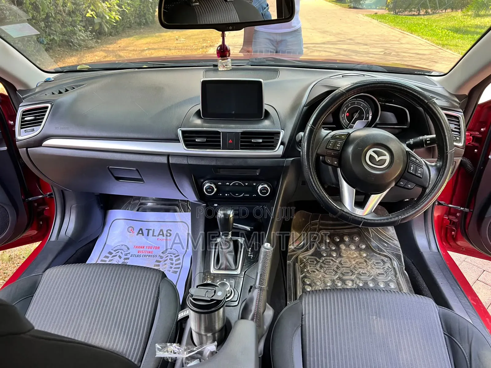 Mazda Axela 2015 Red