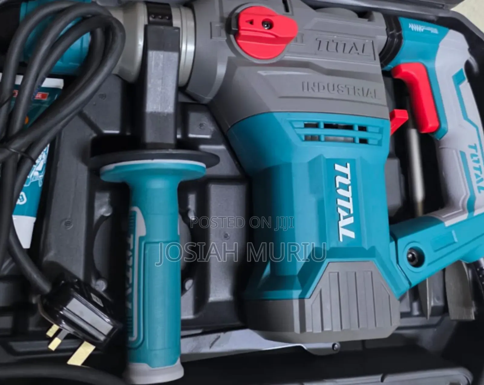 1500W SDS-MAX Demolition Hammer – 25J Impact Force