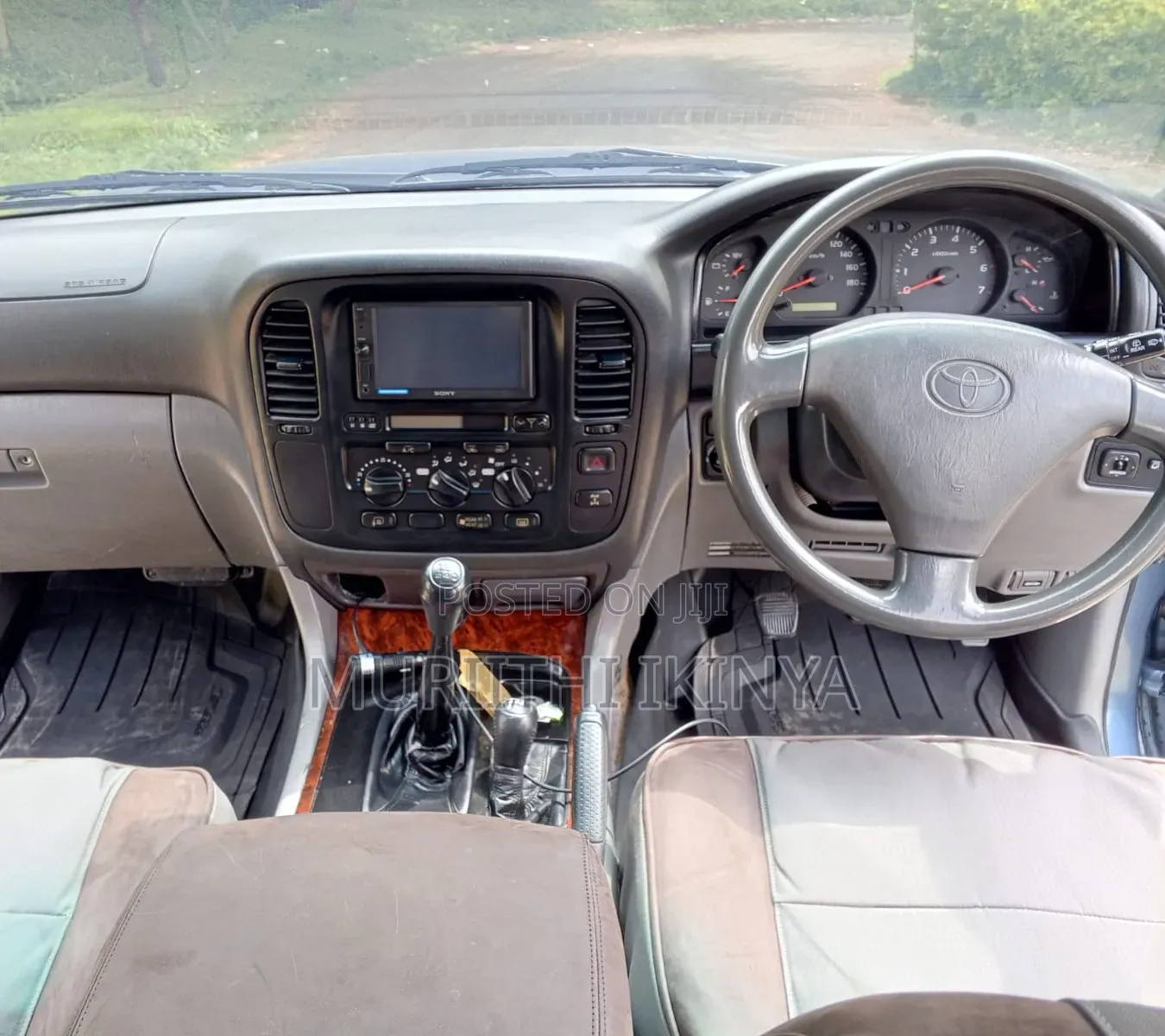 Toyota Land Cruiser 2002 Blue