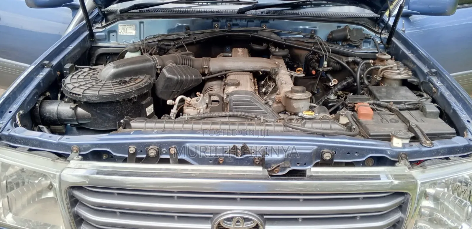 Toyota Land Cruiser 2002 Blue