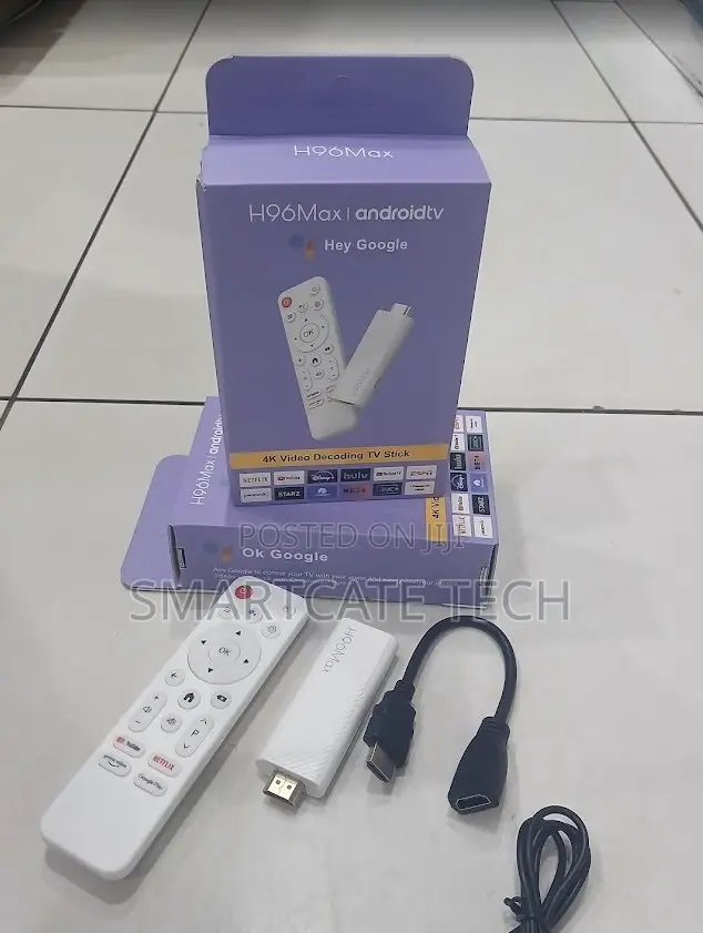 H96 Max TV Stick 2GB+16GB Android 14 – 4K Streaming