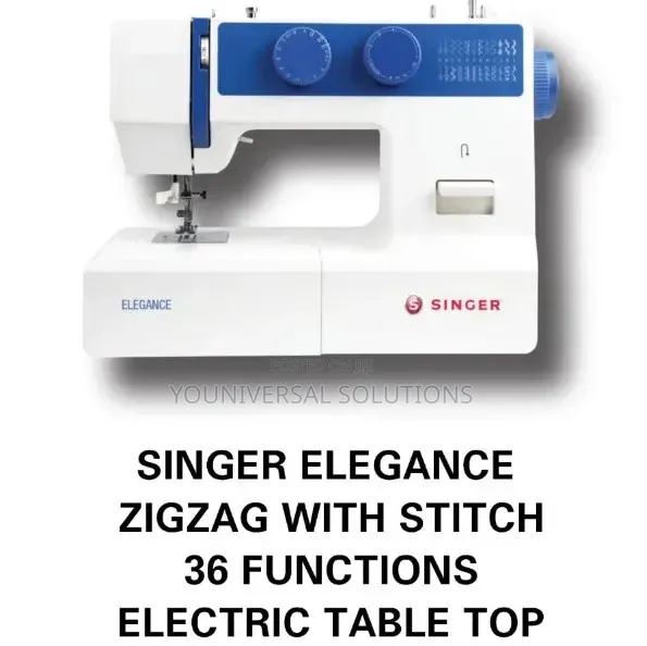 Singer Elegance Zigzag With Stitch 36 Functions  Electric Table Top