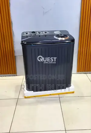 Ecomax Semi Automatic Twintub Washer