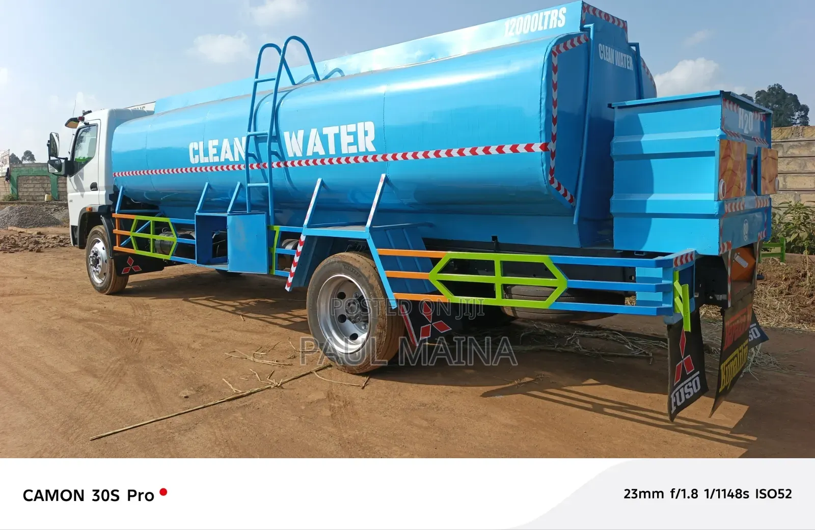 Fuso Water Boozer 2020
