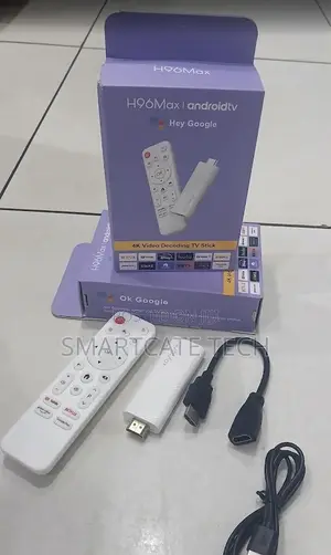 H96 Max Smart TV Stick Android 14 – WiFi 6, 2GB+16GB