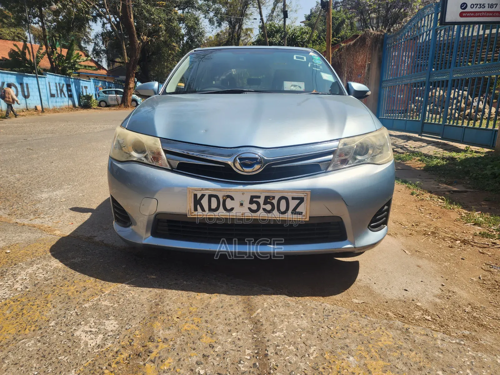 Toyota Axio 2014 Blue