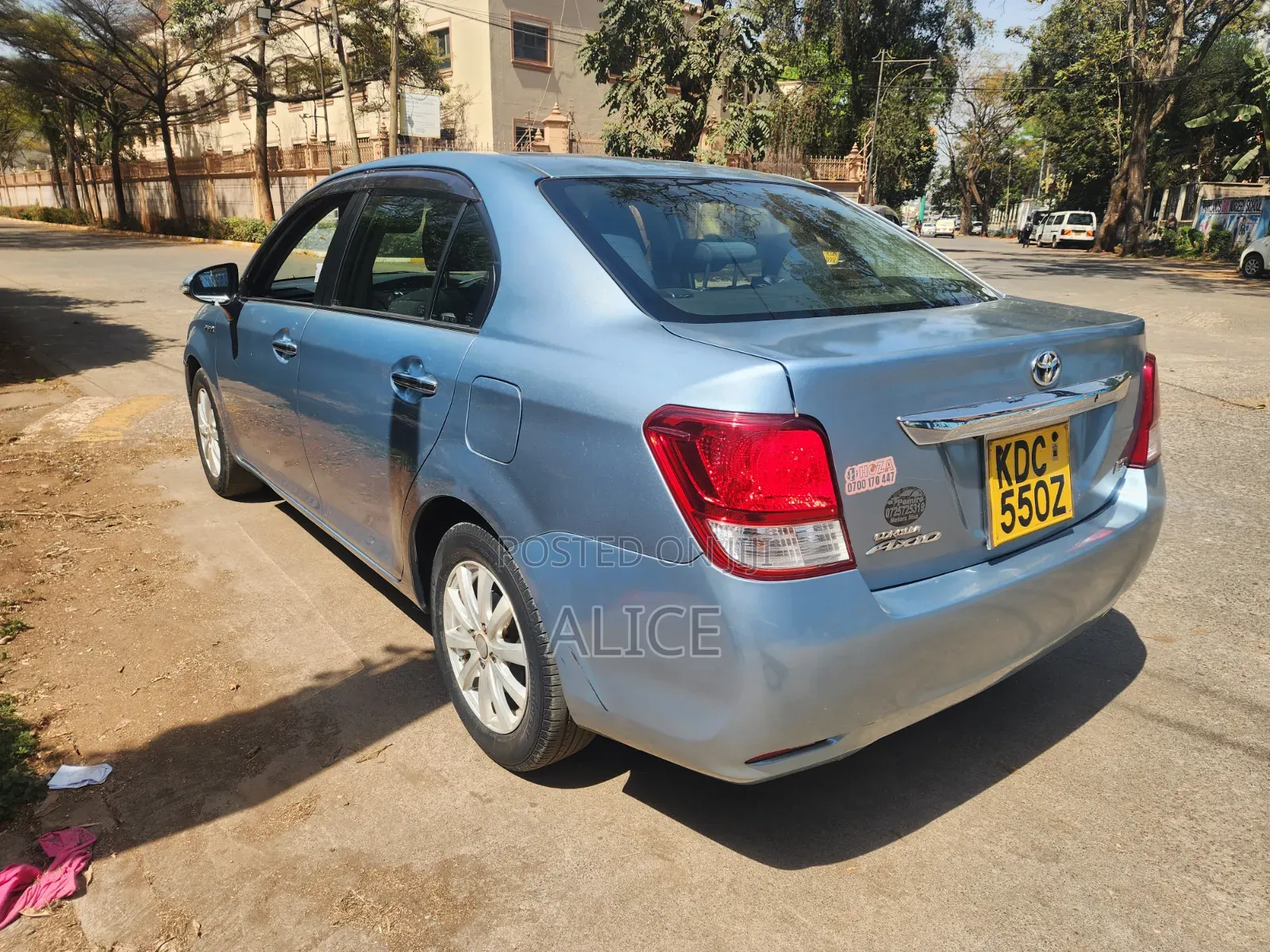 Toyota Axio 2014 Blue