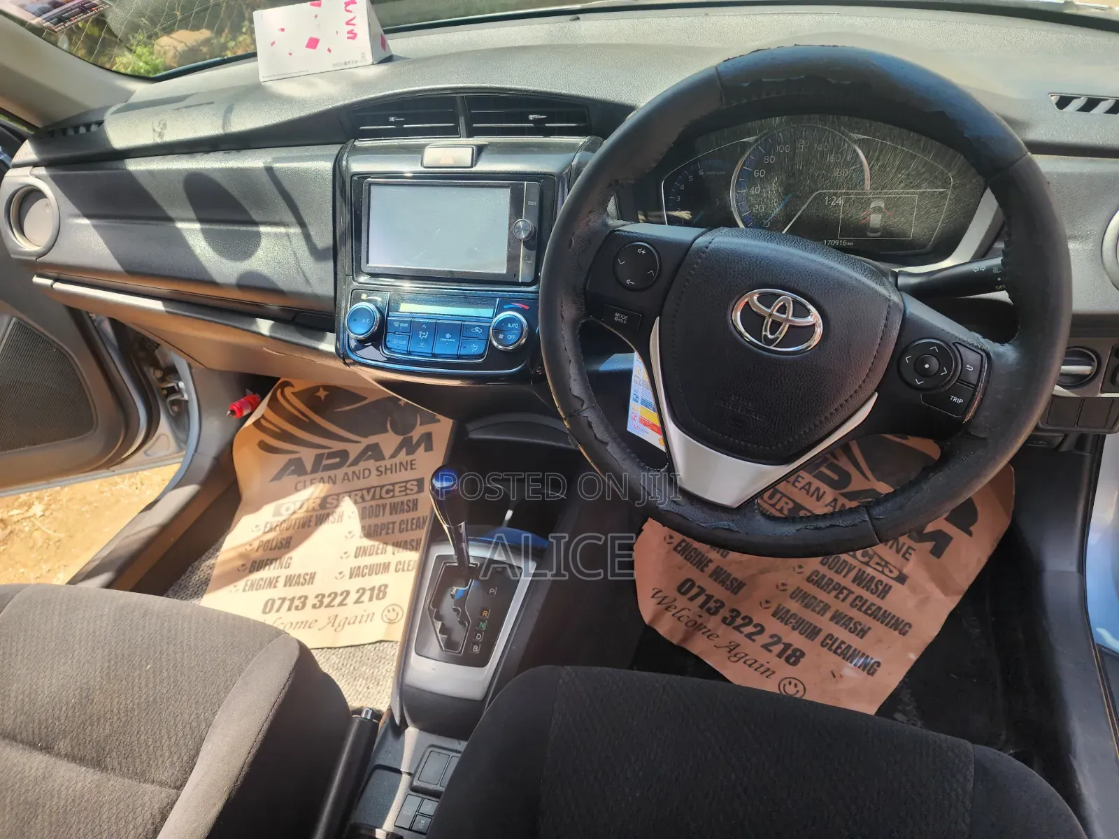 Toyota Axio 2014 Blue