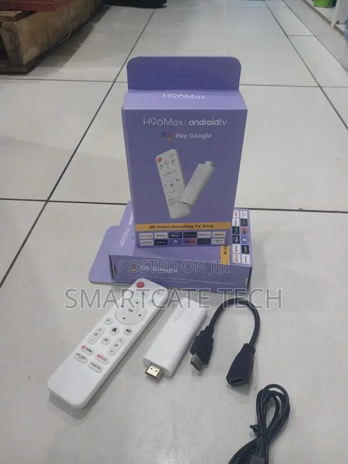 H96 Max Android TV Stick 4k – 2gb Ram 16gb Rom