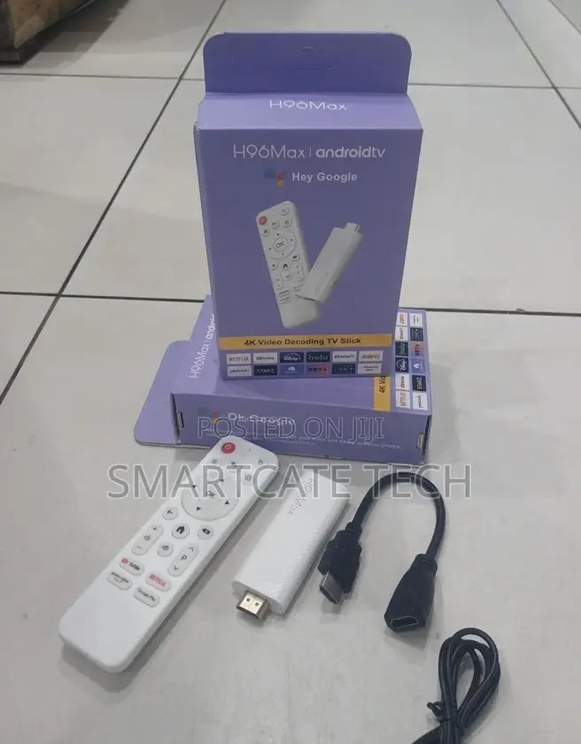 H96 Max Android TV Stick 4k – 2gb Ram 16gb Rom