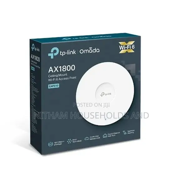 TP-Link Tl-Eap653 Ur Ax3000 Ceiling Mount Wi-Fi 6 Access Point –