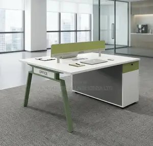 Workstation; Modern Office Workstation Desk for Two