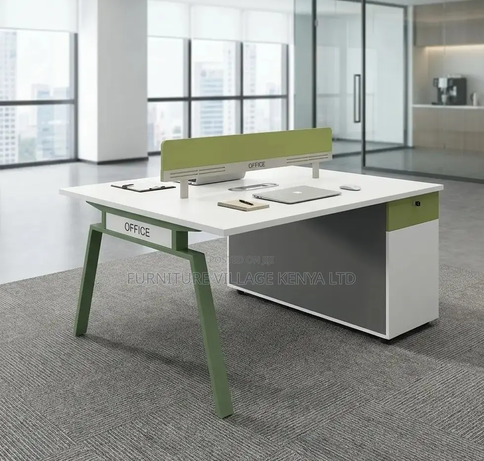 Workstation; Modern Office Workstation Desk for Two