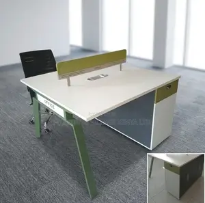 Workstation; Modern Office Workstation Desk for Two