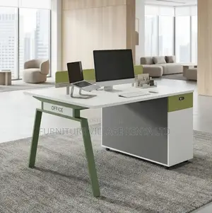 Workstation; Modern Office Workstation Desk for Two