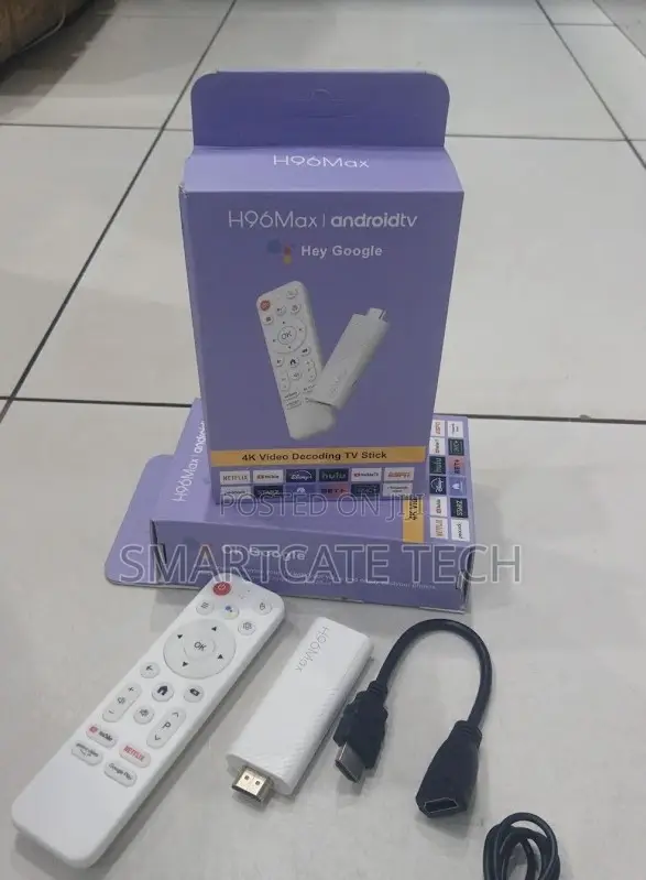 H96 Max 4K Smart TV Stick – Android 14, 2GB+16GB