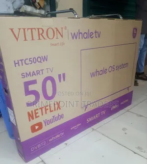 Vitron 50” Whale Smart TV – Big Screen, Smart Entertainment