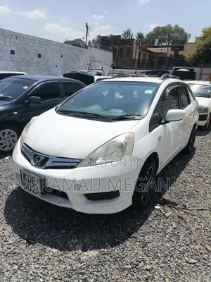 Honda Fit Shuttle 2014 White