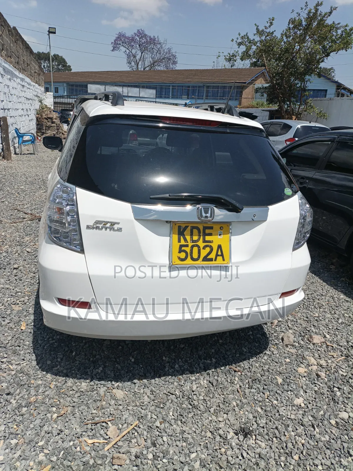 Honda Fit Shuttle 2014 White