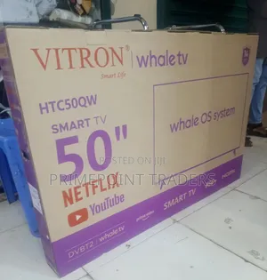 Vitron 50” Whale Smart TV – Modern Home Entertainment