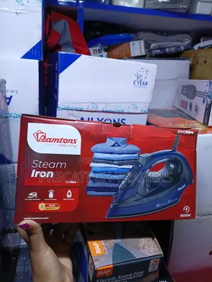 Ramtons 1600W Steam Iron Box – Powerful & Efficient