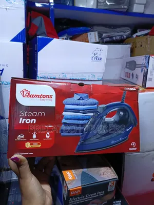 Ramtons 1600W Steam Iron Box – Powerful & Efficient